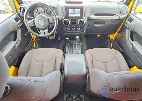 2015 Jeep Wrangler Sport из США, поврежденный, VIN 1C4AJWAG4FL554763